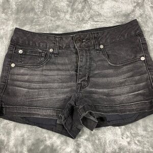American Eagle Outfitters Dark Gray Jean Shorts